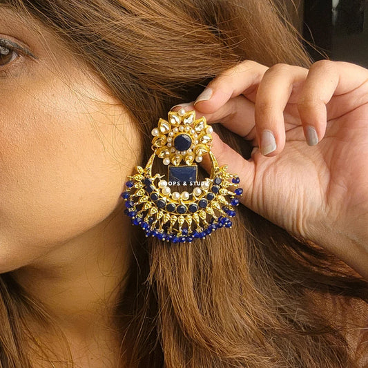 Fahneema Chand Bali - Navy Blue