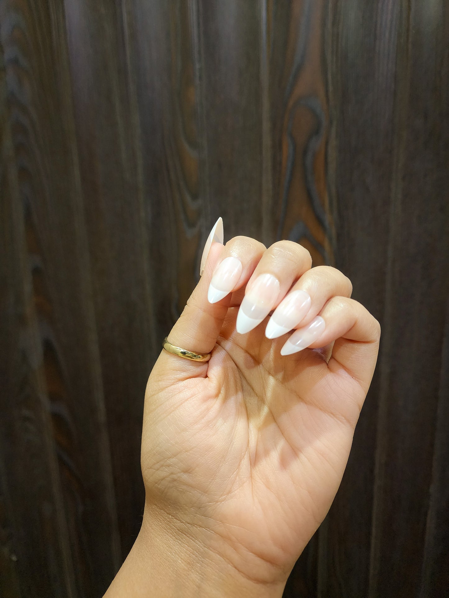 French Almond Shape Press on Nails - N007