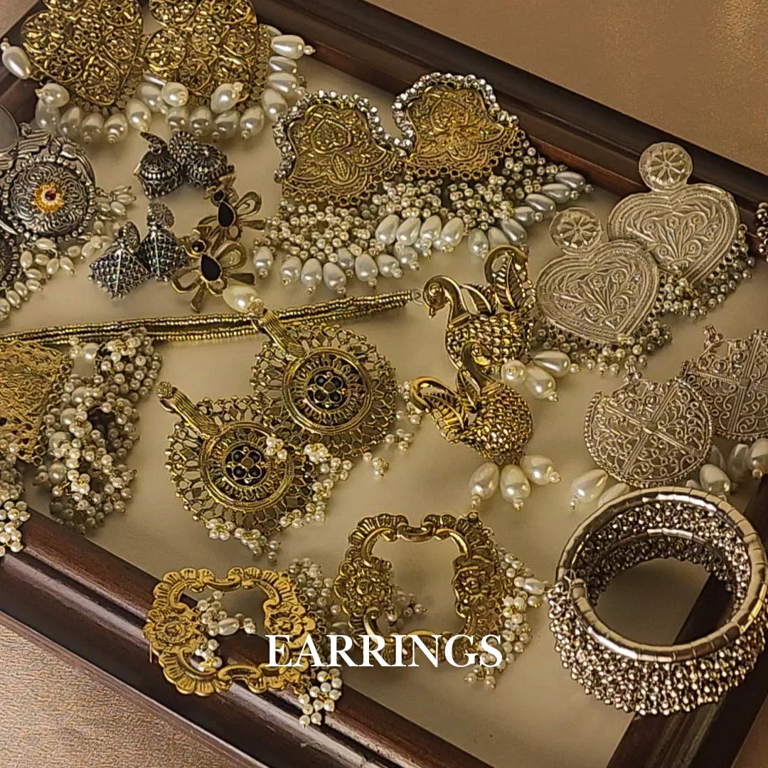 Women Earrings | Studs, Tops & Hoop Designs