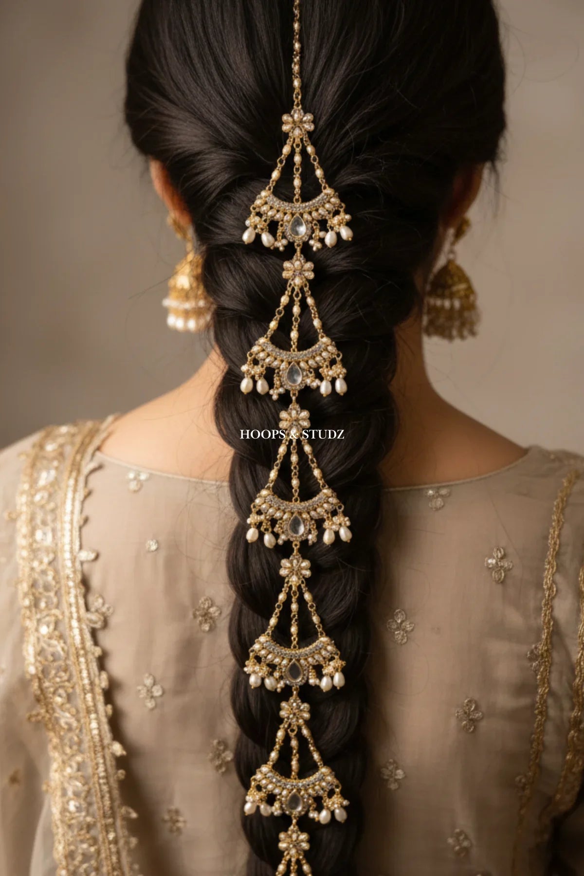 Bridal Head Accessories | Matha Patti, Jhoomar & Joora Cage