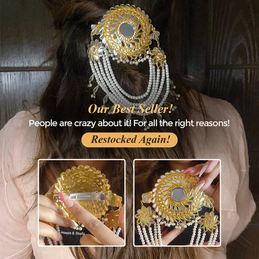 Bridal Kundan Hair Clip