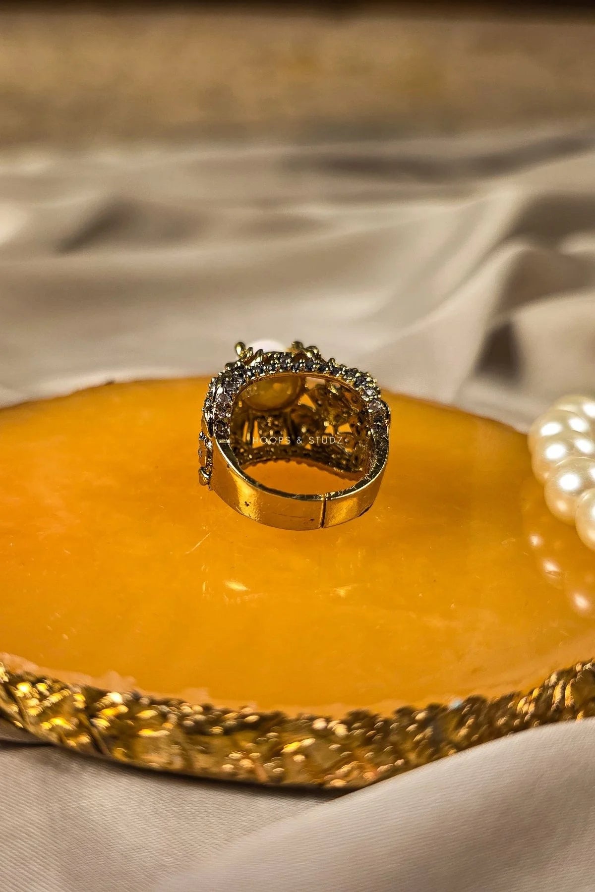 Almas Vintage Stone Ring