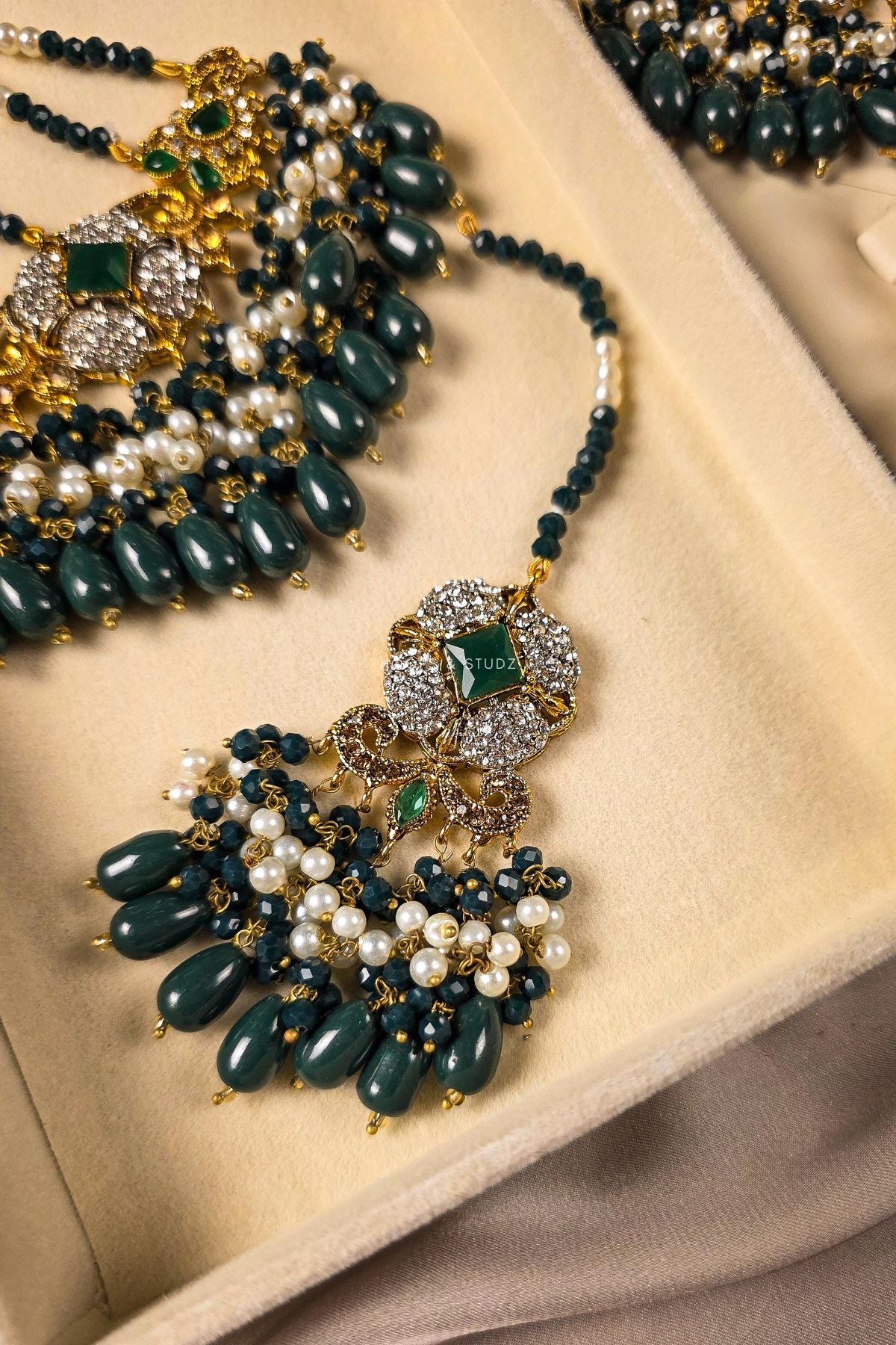 Barkha - Gold Plated Bridal Jewellery Set