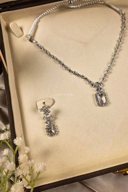 Sabaha Zircon Necklace Set