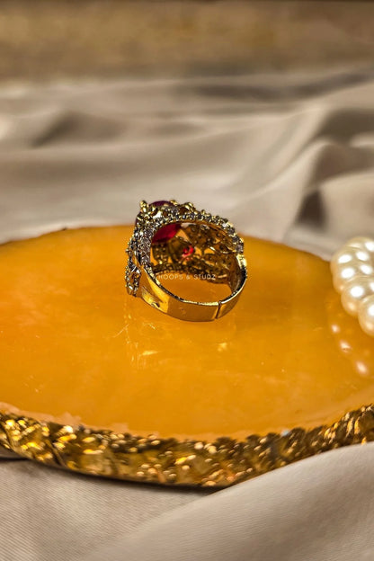 Almas Vintage Stone Ring