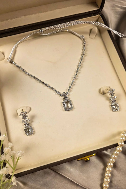 Sabaha Zircon Necklace Set