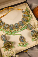 Pamaal Bridal Jewelry Set - Mint