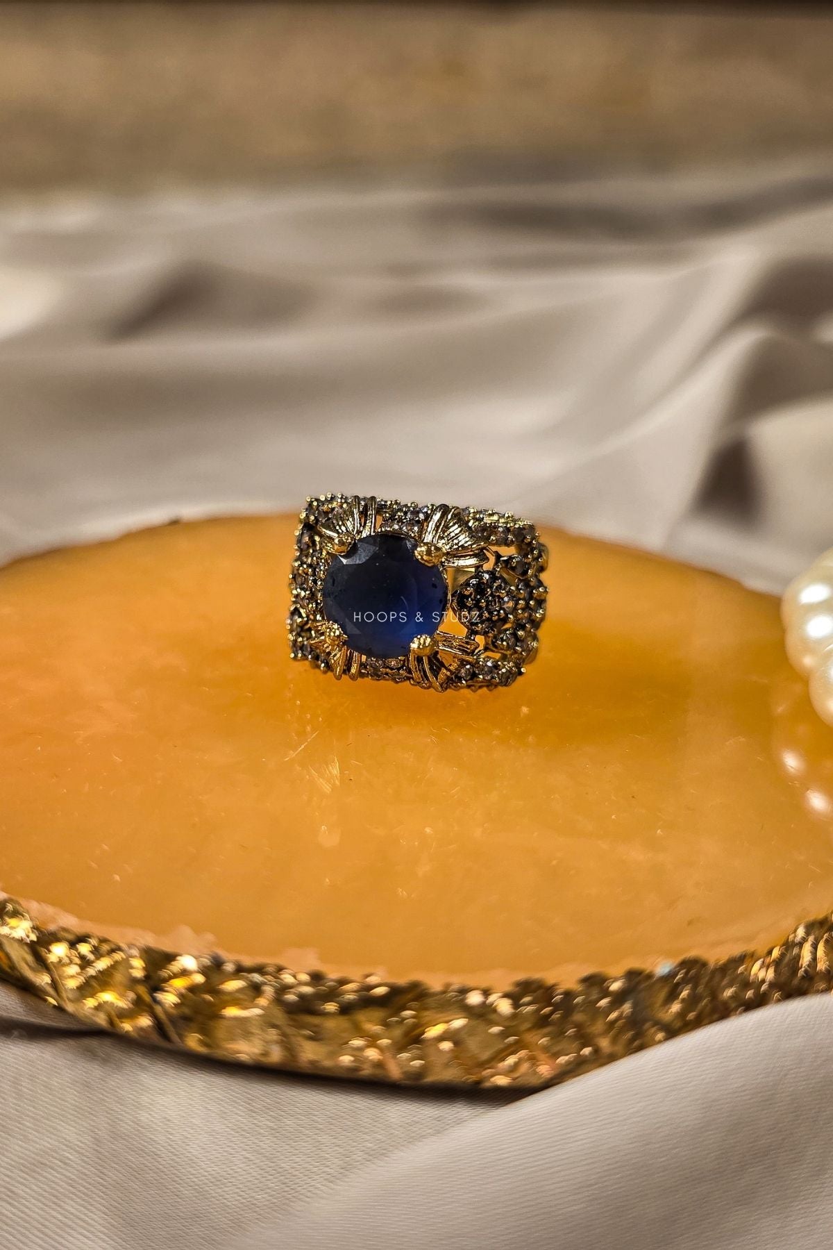 Almas Vintage Stone Ring