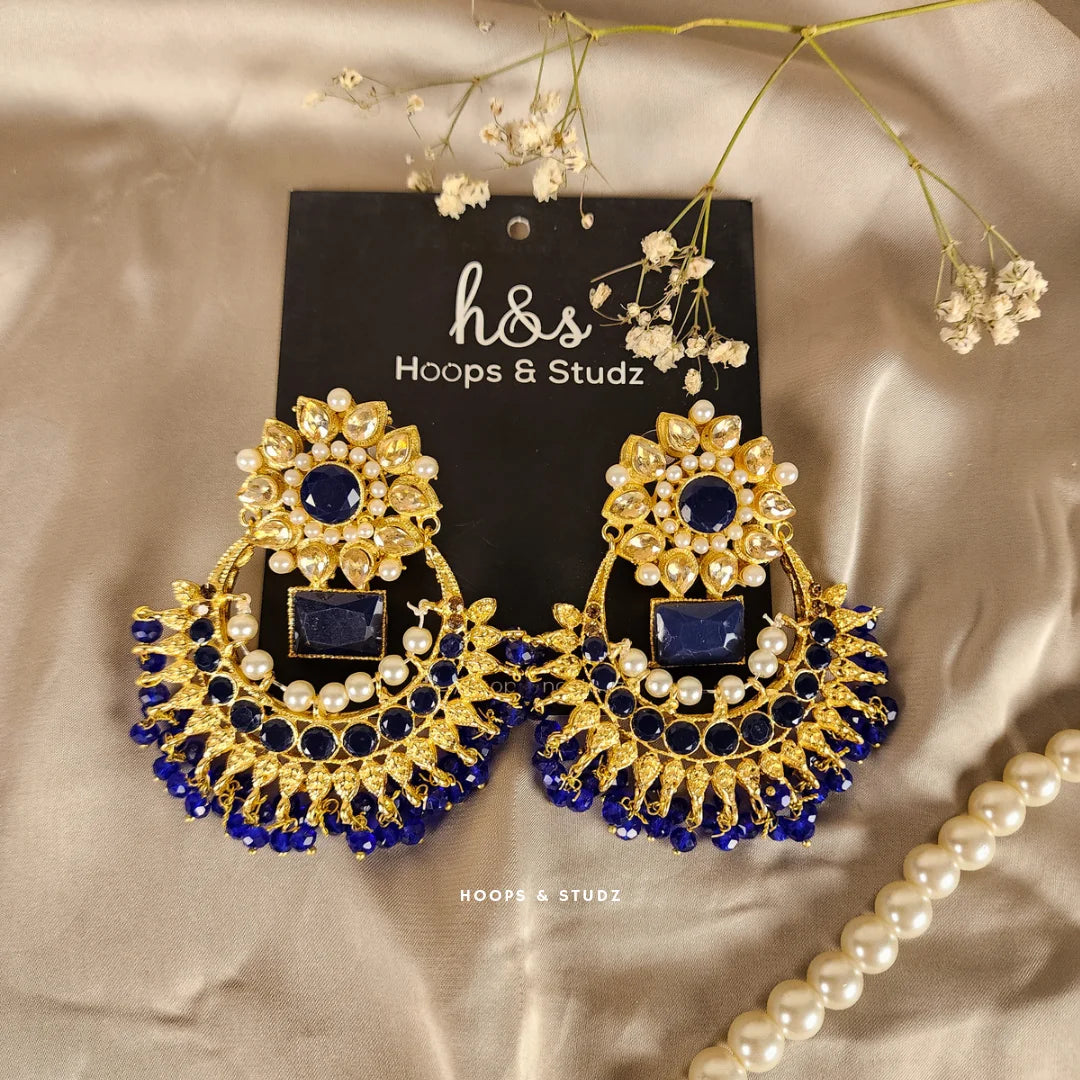 Fahneema Chand Bali - Navy Blue