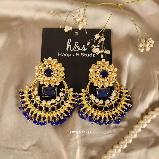 Fahneema Chand Bali - Navy Blue