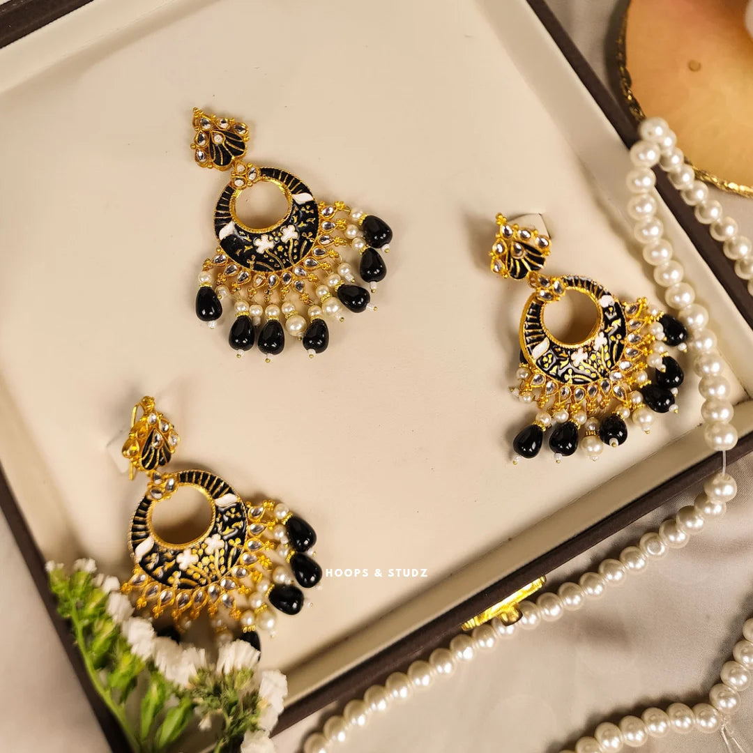 Azah Earrings/Teeka Set