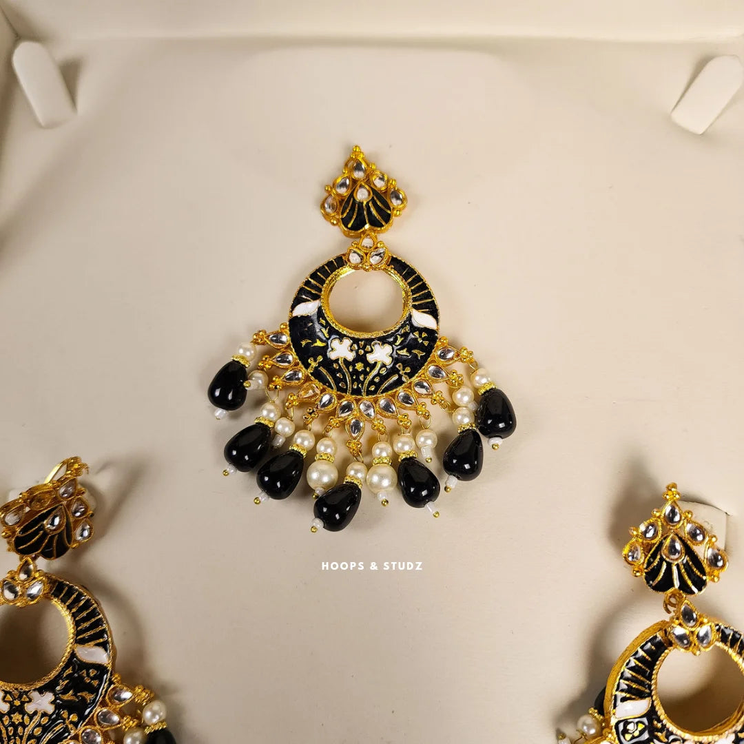 Azah Earrings/Teeka Jewellery Set
