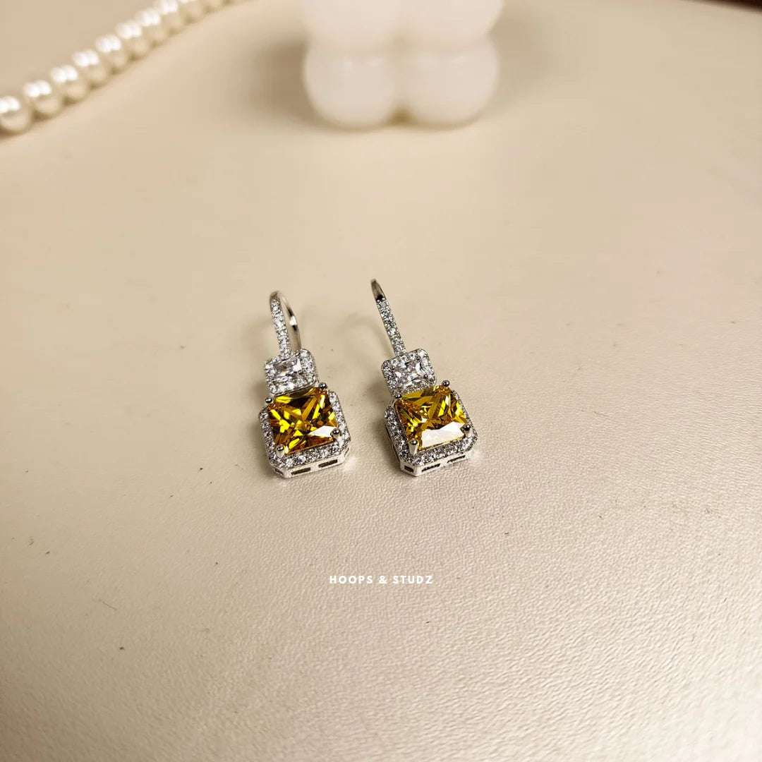 Luxe Zircon Droplet Earrings