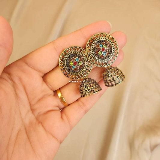 Bronze Jhumki - D1
