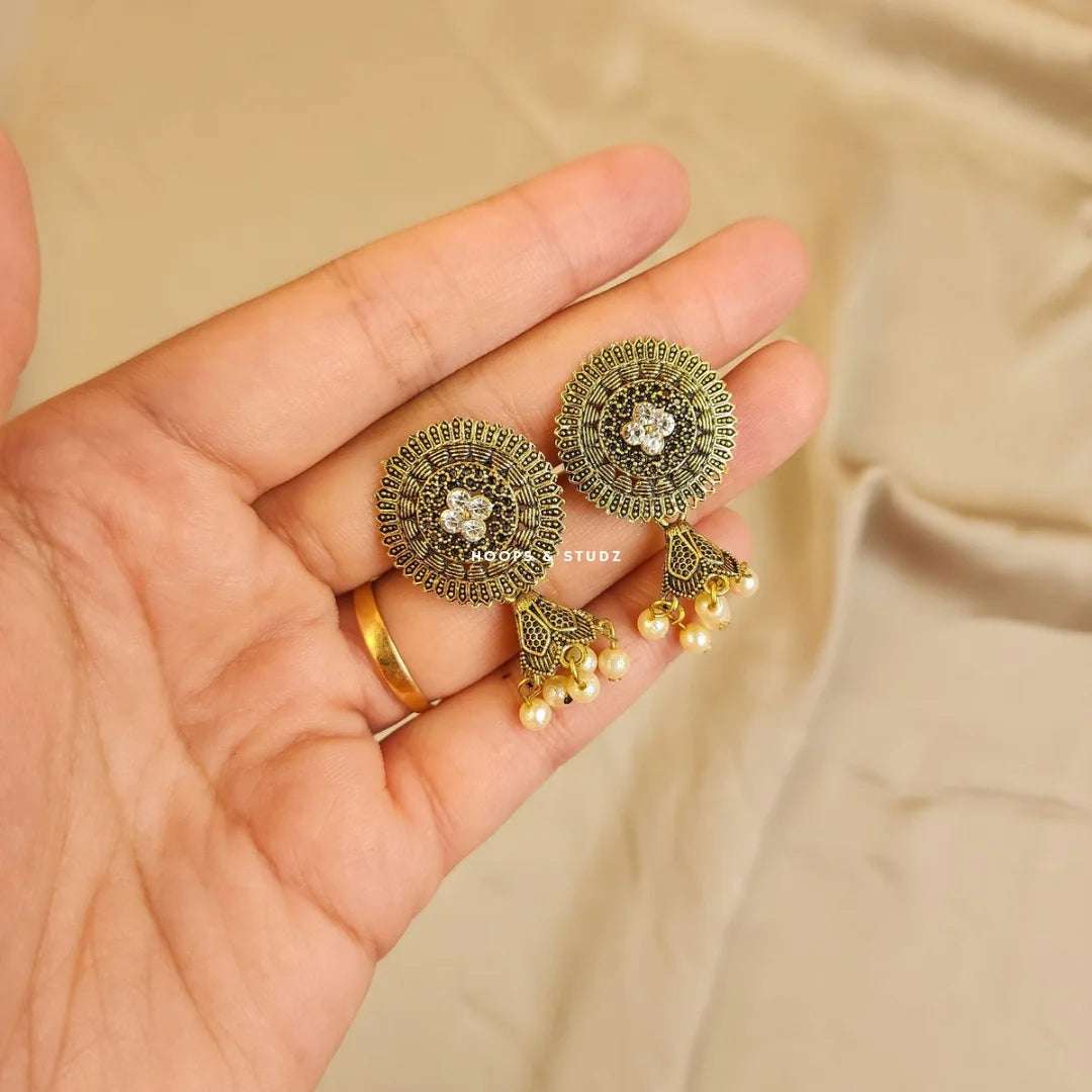 Bronze Jhumki - D7
