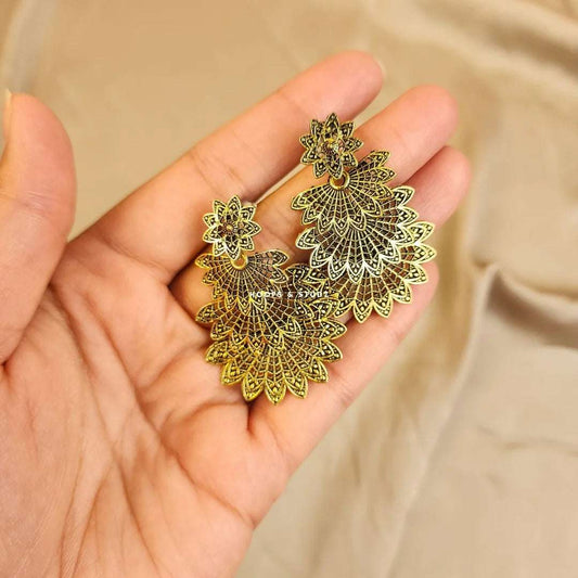 Bronze Jhumki - D8