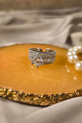 Aurora Pavé Ring