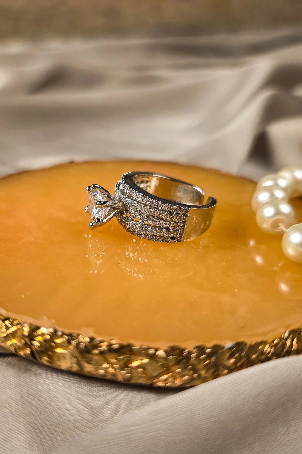 Aurora Pavé Ring
