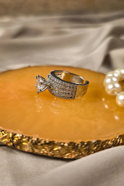 Aurora Pavé Ring