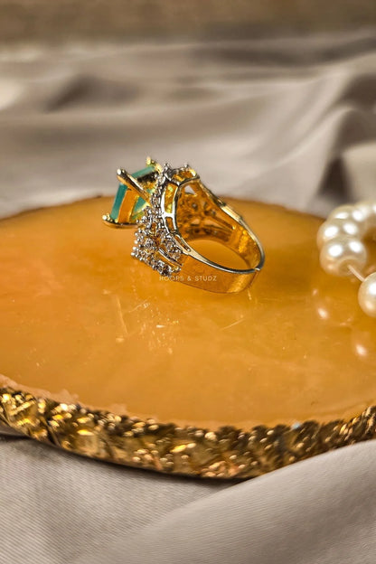 Farrah Square-Cut Ring