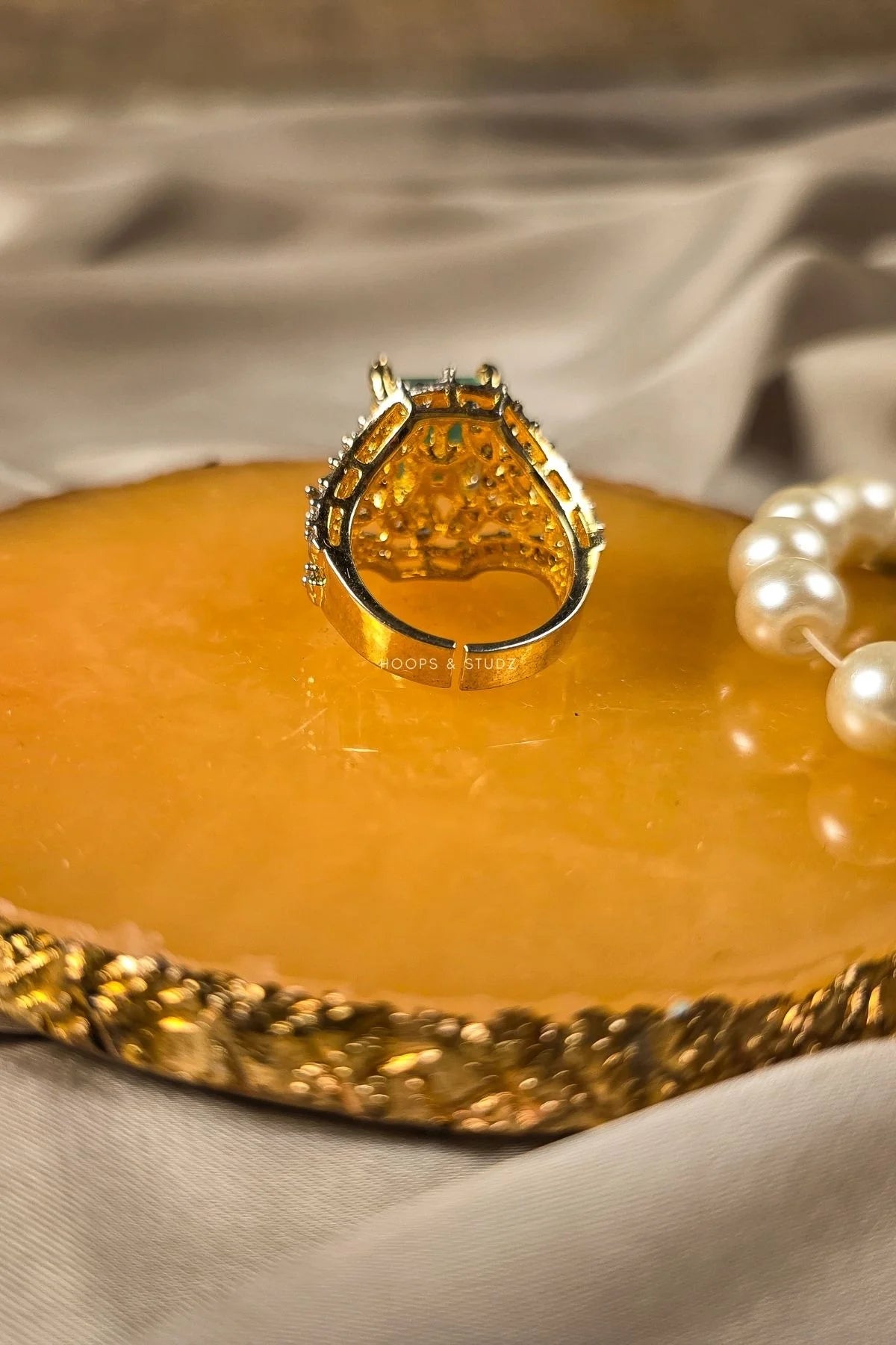 Farrah Square-Cut Ring
