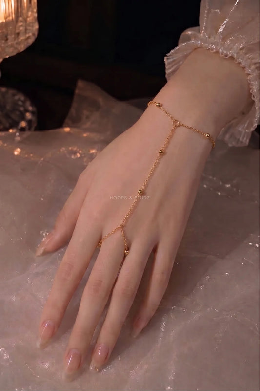Hand Charm Ringlet- Gold Plated