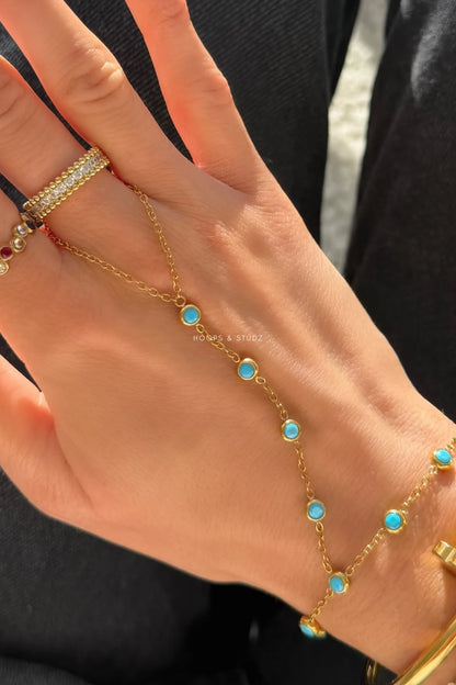 Nova Blue Stone Ringlet