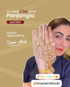 Bridal Hand Panja Angla - Golden