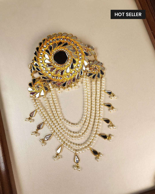 Bridal Kundan Hair Clip