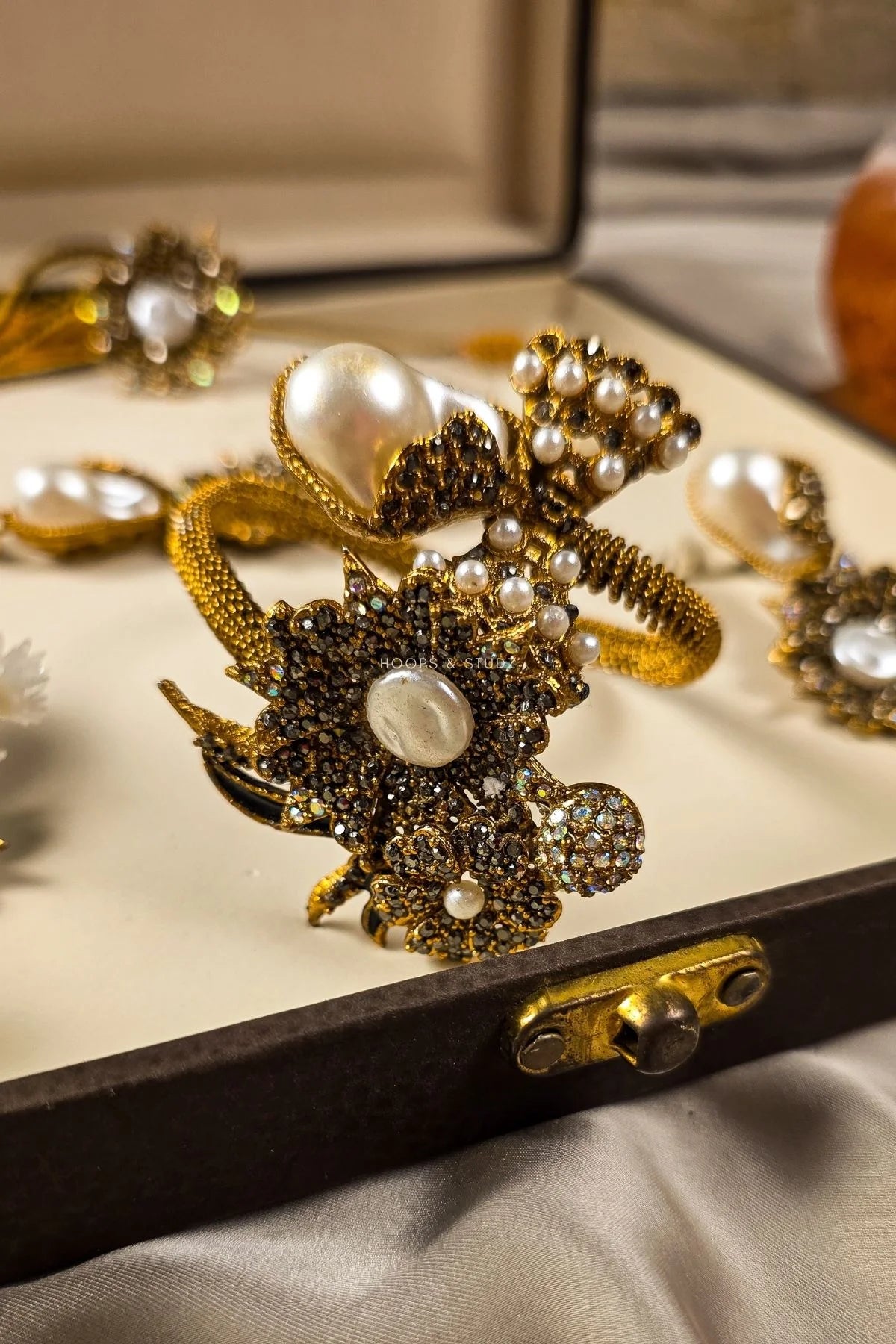 Kalpana MOP Jewelry Set with Karra