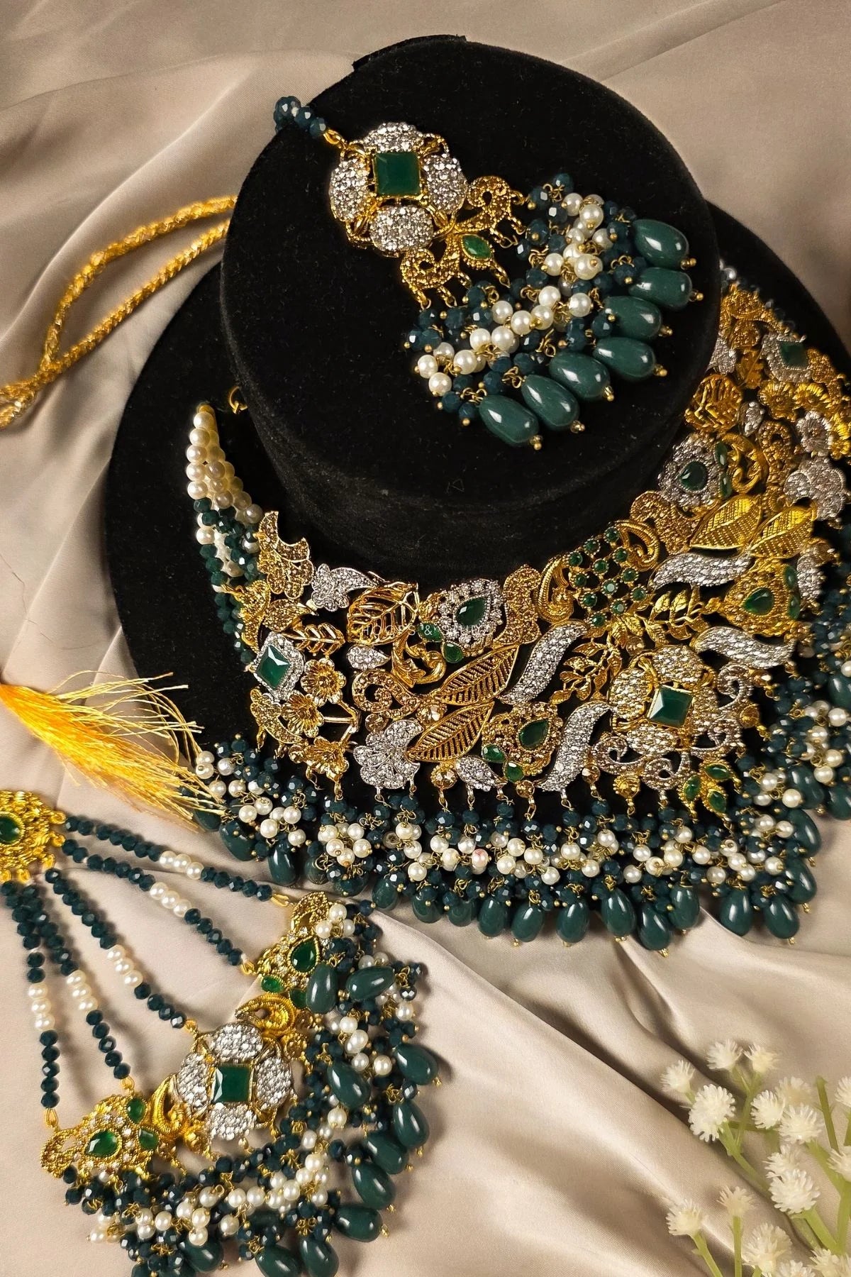 Barkha - Gold Plated Bridal Jewellery Set