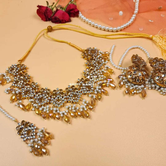 Hanna kundan bridal set