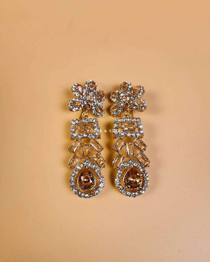 Seeya Zircon Bridal Set - Champagne