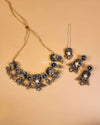 Hizeeka Crushed Stone Choker Set