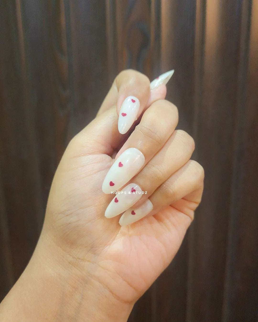 Graphics Almond Shape Press on Nails - N012