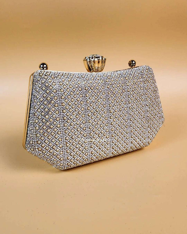 Fancy Clutch Silver Hand Purse Shop Donna Bridal Fancy Hand Clutch