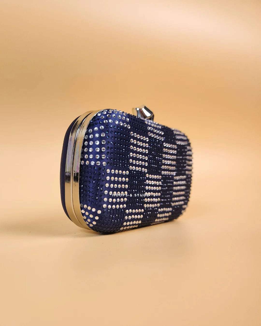 Shirley- Navy Fancy Women Clutch