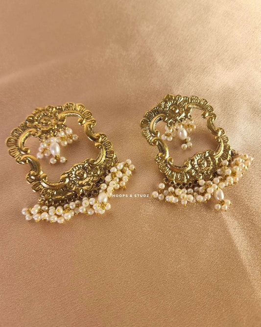 Taskeen Tribal drop earrings