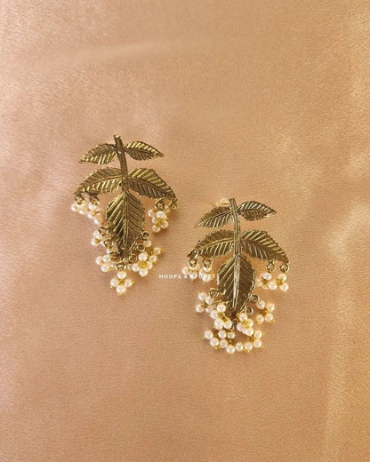 Leafy Tribal Earrings