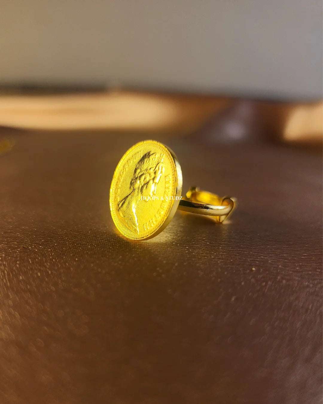 Dual Side Coin Locket Set - Anti Tarnish