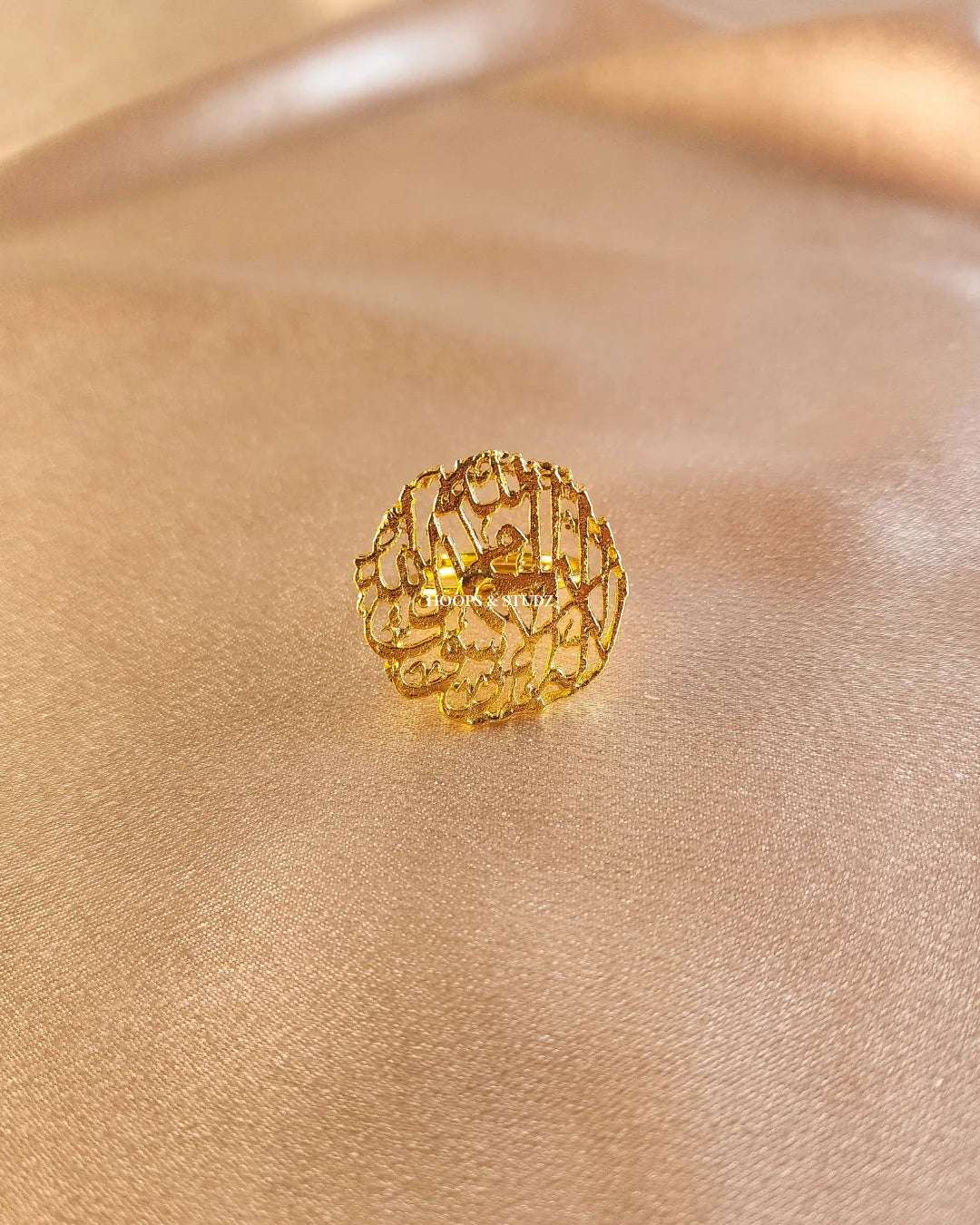 Calligraphy Adjustable Ring