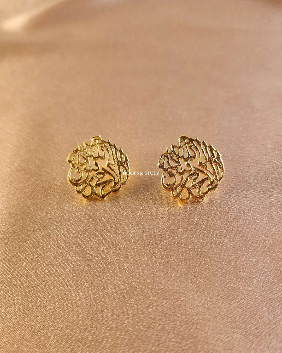 Calligraphy Ear Studs