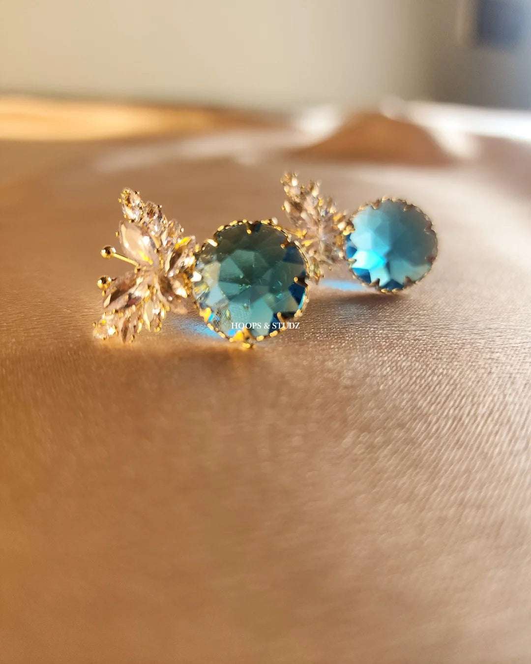 Riley Droplet Crystal Earrings