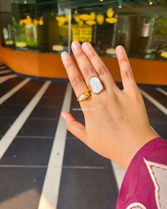 Qizil Stainless Steel Ring