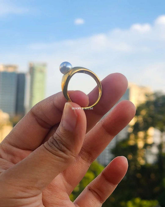 Mala Stainless Steel Ring