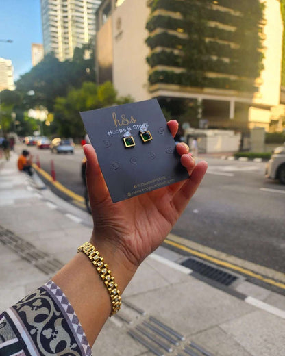 Janica Stainless Steel Ear Stud