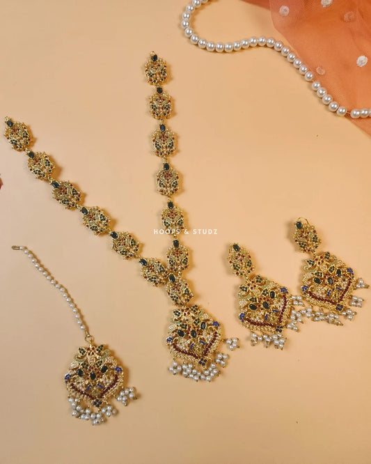 Mahsa Maala Jewellery Set
