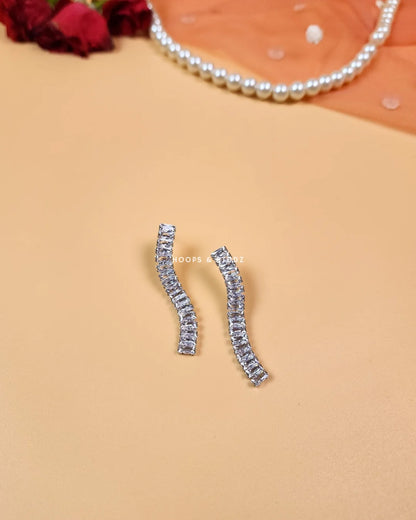 Stella modern bridal jewellery set