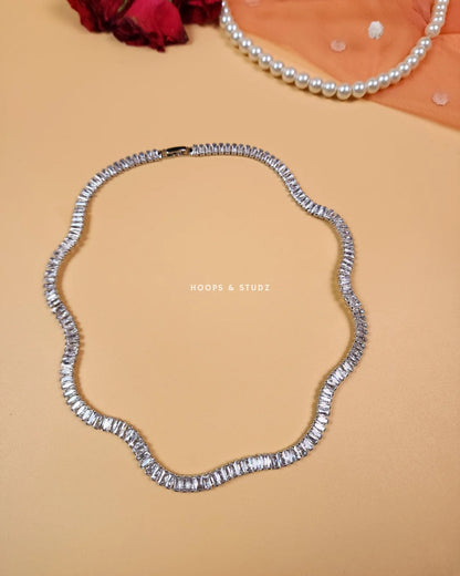 Stella modern bridal jewellery set