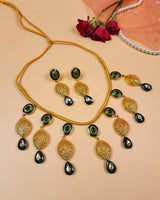 Aleema Polki Kundan Jewellery Set